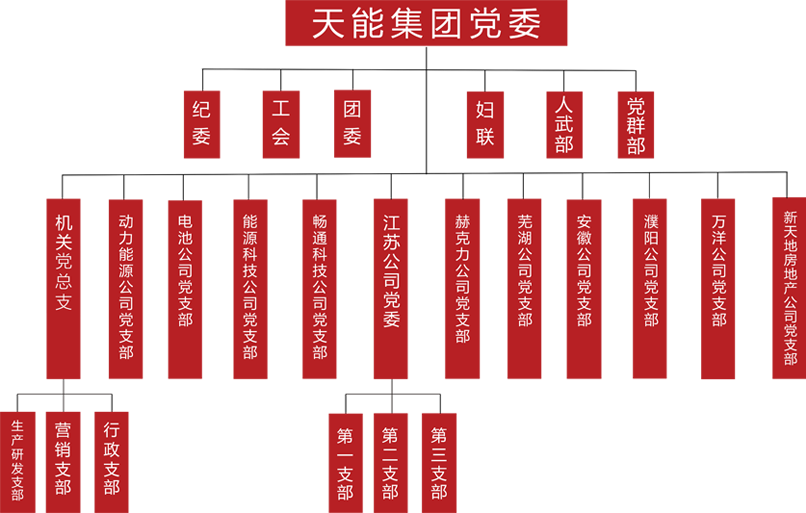 KA电子(中国区)·建团党委组织架构